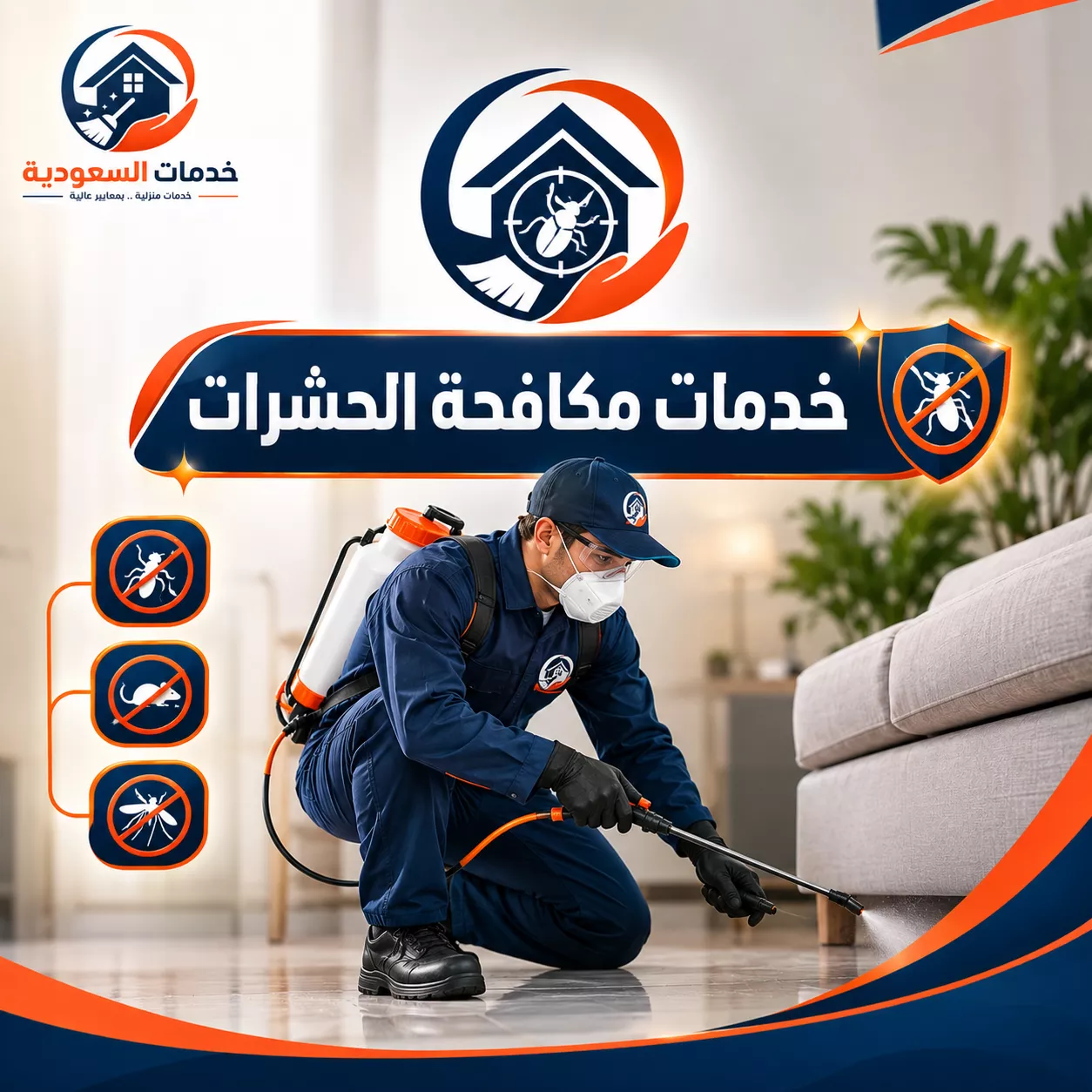 خدمات مكافحة الحشرات