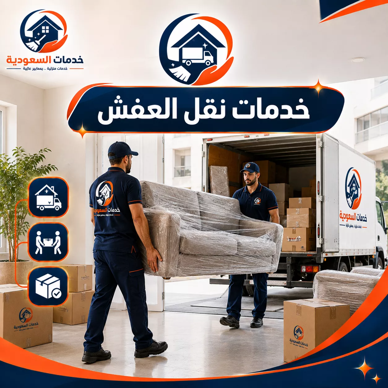 خدمات نقل العفش
